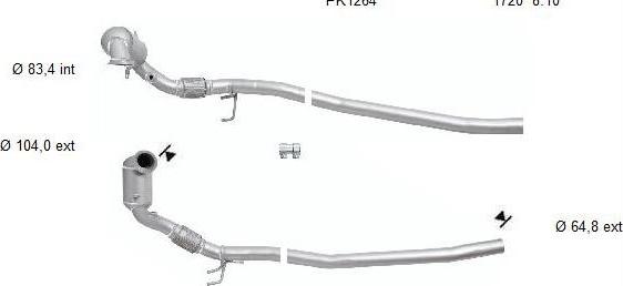 VEGAZ AK-331 - Catalytic Converter car-mod.net