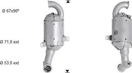 VEGAZ CK-340 - Catalytic Converter car-mod.net