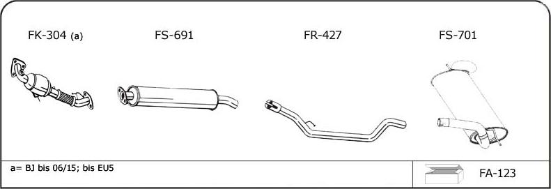 VEGAZ F219 - Exhaust System car-mod.net