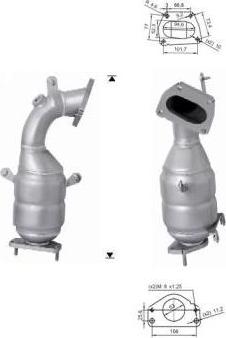 VEGAZ FTK-300 - Catalytic Converter car-mod.net