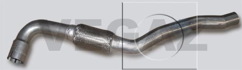 VEGAZ FTR-378 - Exhaust Pipe car-mod.net