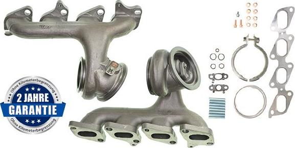 VEGAZ OAK-338 - Manifold, exhaust system car-mod.net