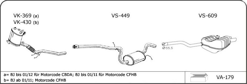 VEGAZ SK232 - Exhaust System car-mod.net