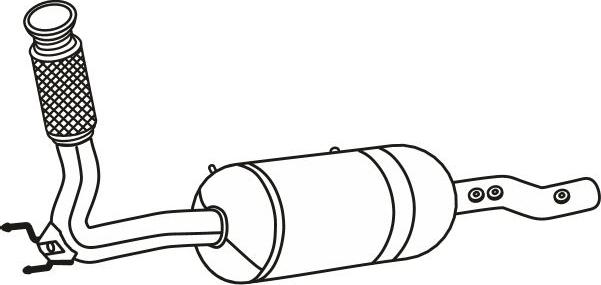 VEGAZ VK-917 - Soot / Particulate Filter, exhaust system car-mod.net