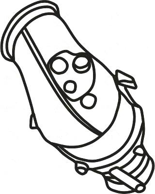 VEGAZ VK-470 - Catalytic Converter car-mod.net