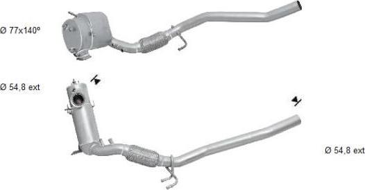 VEGAZ VK-369SIC - Soot / Particulate Filter, exhaust system car-mod.net