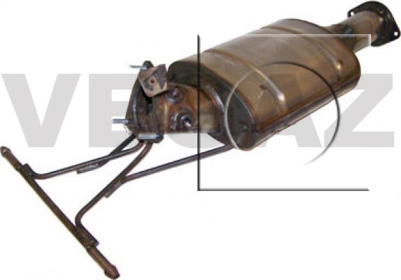 VEGAZ VOK-947 - Soot / Particulate Filter, exhaust system car-mod.net