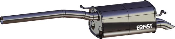 VEGAZ VS-431ERNS - End Silencer car-mod.net