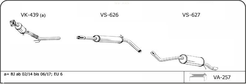 VEGAZ VW200 - Exhaust System car-mod.net