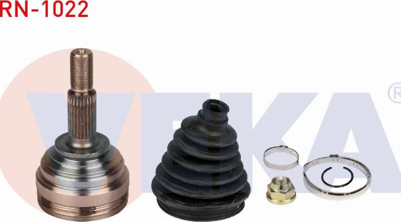 Veka RN-1022 - CV Joint Kit, drive shaft car-mod.net