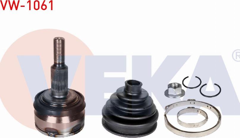 Veka VW-1061 - CV Joint Kit, drive shaft car-mod.net