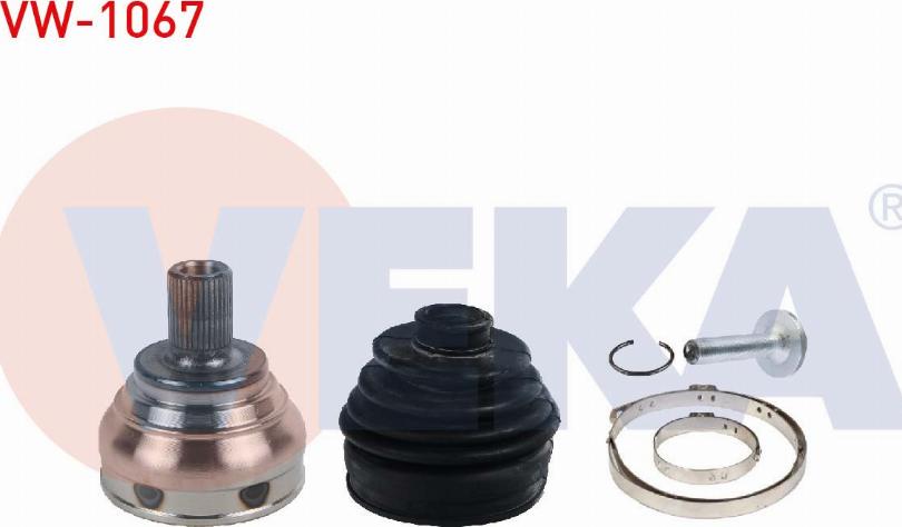 Veka VW-1067 - CV Joint Kit, drive shaft car-mod.net