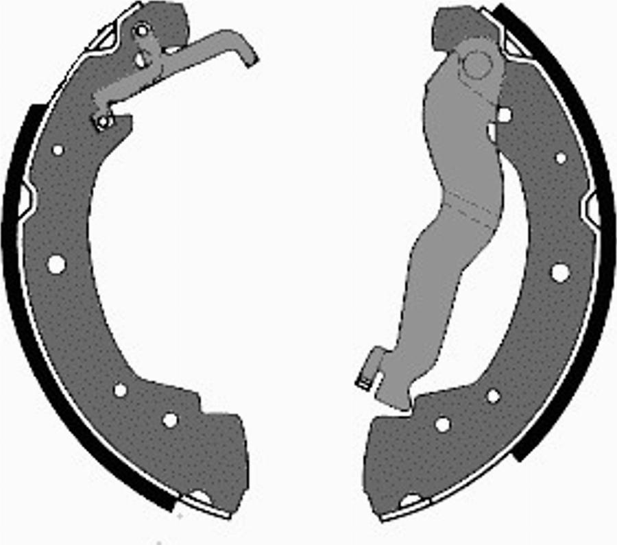VEMA 84691 - Drum Brake Shoe Set car-mod.net
