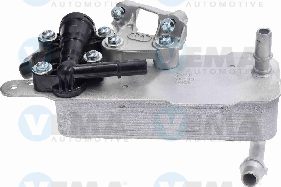 VEMA 340113 - Oil Cooler, automatic transmission car-mod.net