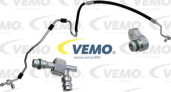 Vemo V15-20-0043 - High Pressure Line, air conditioning car-mod.net