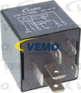 Vemo V15-71-0025 - Relay, wipe / wash interval car-mod.net