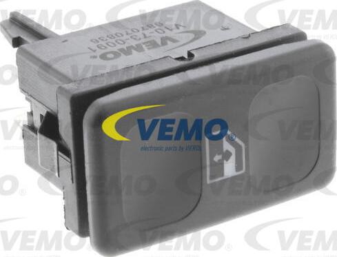 Vemo V10-73-0091 - Door lock switch, button car-mod.net