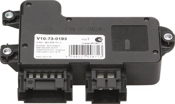Vemo V10-73-0193 - Control, seat adjustment car-mod.net