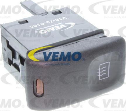 Vemo V10-73-0105 - Switch, rear window heating car-mod.net