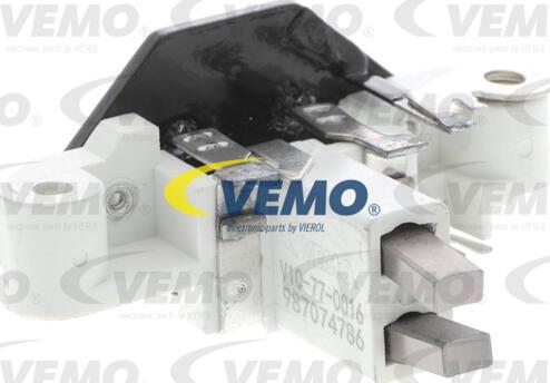 Vemo V10-77-0016 - Voltage regulator, alternator car-mod.net