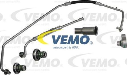Vemo V25-20-0025 - High Pressure Line, air conditioning car-mod.net