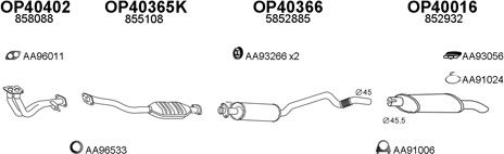 Veneporte 400479 - Exhaust System car-mod.net