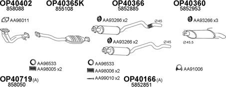 Veneporte 400016 - Exhaust System car-mod.net