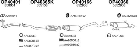 Veneporte 400012 - Exhaust System car-mod.net