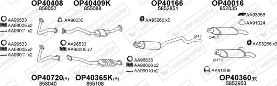 Veneporte 770377 - Exhaust System car-mod.net
