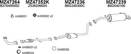 Veneporte 470077 - Exhaust System car-mod.net
