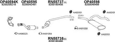 Veneporte 550488 - Exhaust System car-mod.net