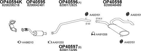 Veneporte 550215 - Exhaust System car-mod.net