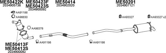 Veneporte 500306 - Exhaust System car-mod.net