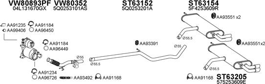 Veneporte 630330 - Exhaust System car-mod.net