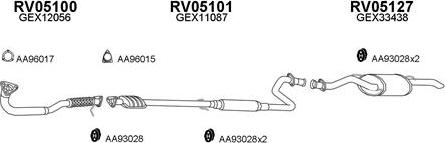 Veneporte 050058 - Exhaust System car-mod.net