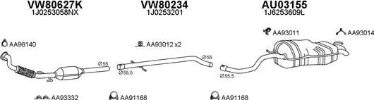 Veneporte 030082 - Exhaust System car-mod.net