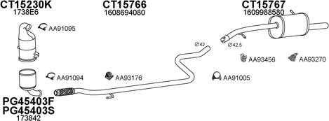 Veneporte 150602 - Exhaust System car-mod.net