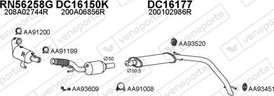 Veneporte 160095 - Exhaust System car-mod.net