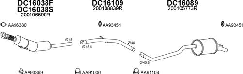 Veneporte 160062 - Exhaust System car-mod.net