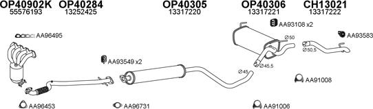 Veneporte 130009 - Exhaust System car-mod.net