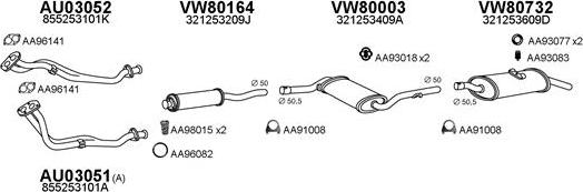 Veneporte 800494 - Exhaust System car-mod.net