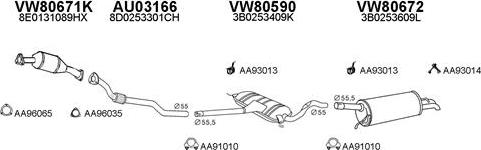 Veneporte 800447 - Exhaust System car-mod.net