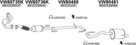 Veneporte 800560 - Exhaust System car-mod.net