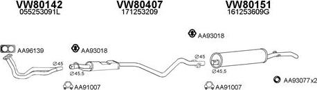 Veneporte 800537 - Exhaust System car-mod.net