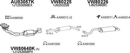 Veneporte 800575 - Exhaust System car-mod.net