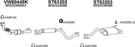 Veneporte 800644 - Exhaust System car-mod.net