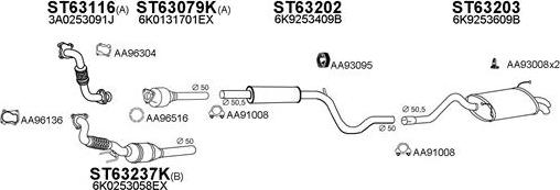 Veneporte 800019 - Exhaust System car-mod.net