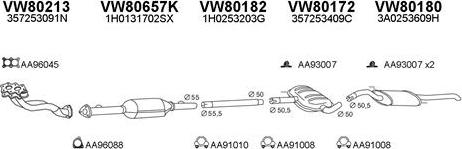 Veneporte 800152 - Exhaust System car-mod.net