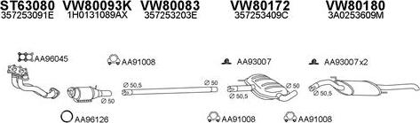 Veneporte 800131 - Exhaust System car-mod.net