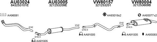 Veneporte 800123 - Exhaust System car-mod.net